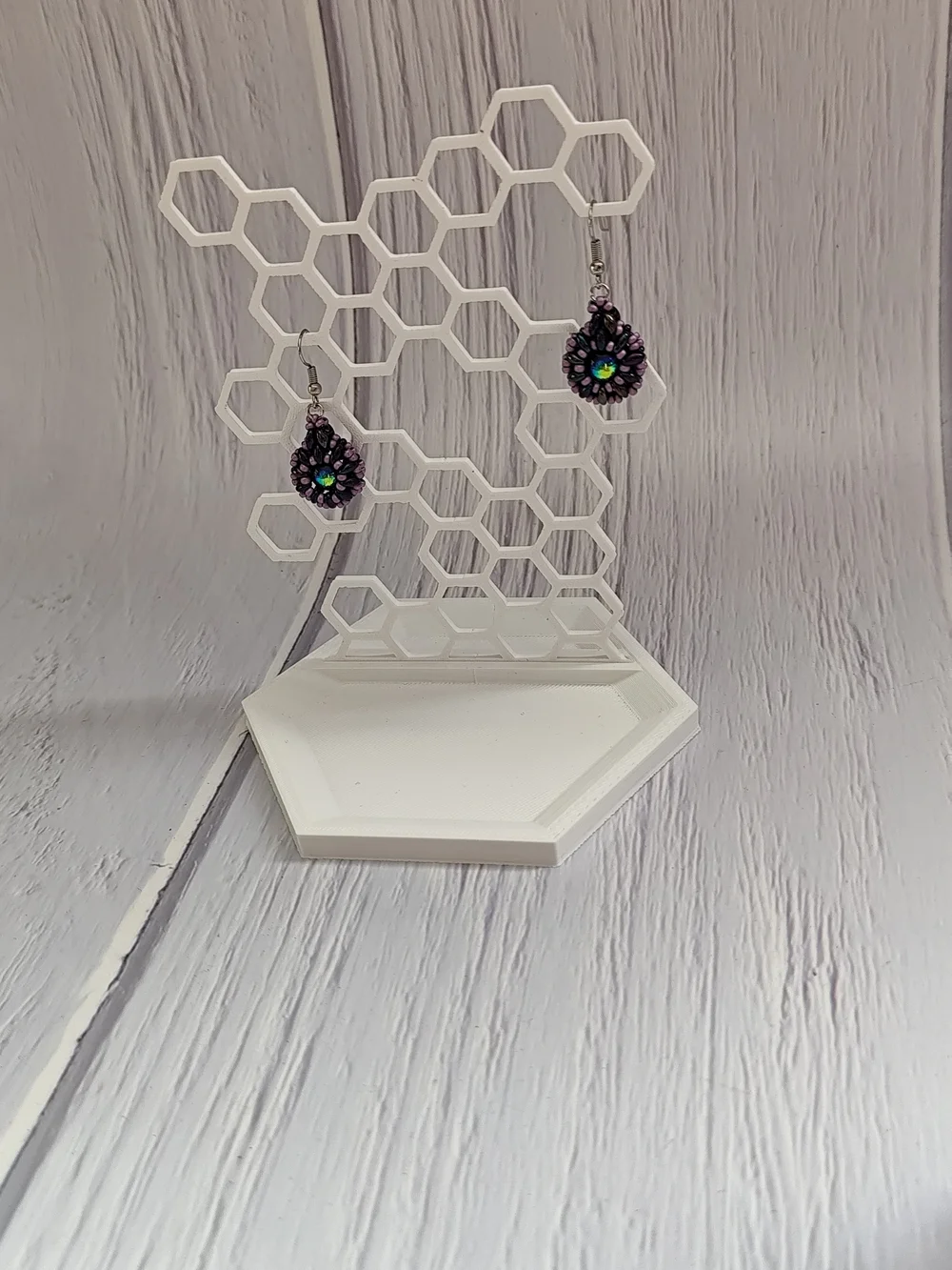 Handmade elegant purple